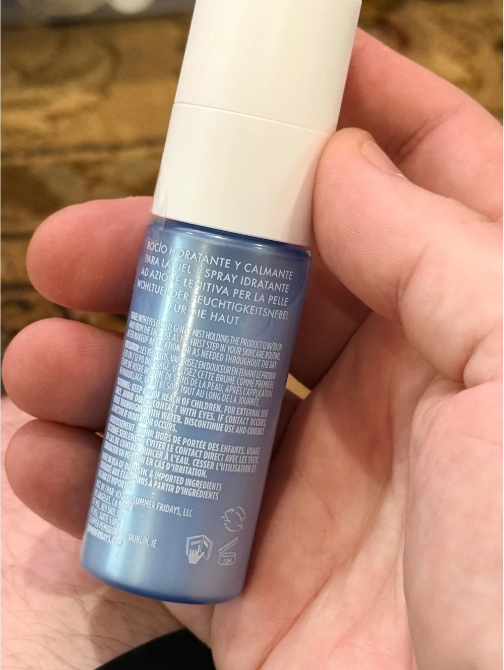 Summer Fridays Jet Lag Skin Soothing Hydration Mist 30ml